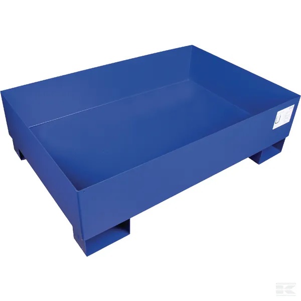 Valuma-allas teräs sininen 210 l kapasiteetti 450 kg